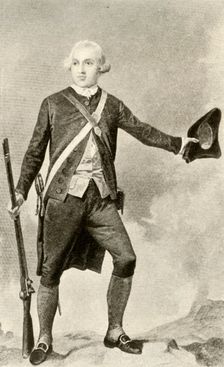 General Warren, in the dress of a minute-man c1760, (1937). Creator: Unknown