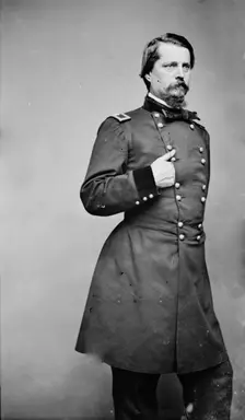 General Winfield Scott Hancock, between 1855 and 1865. Creator: Unknown
