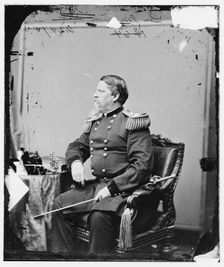 General Winfield Scott Hancock, between 1860 and 1875. Creator: Unknown