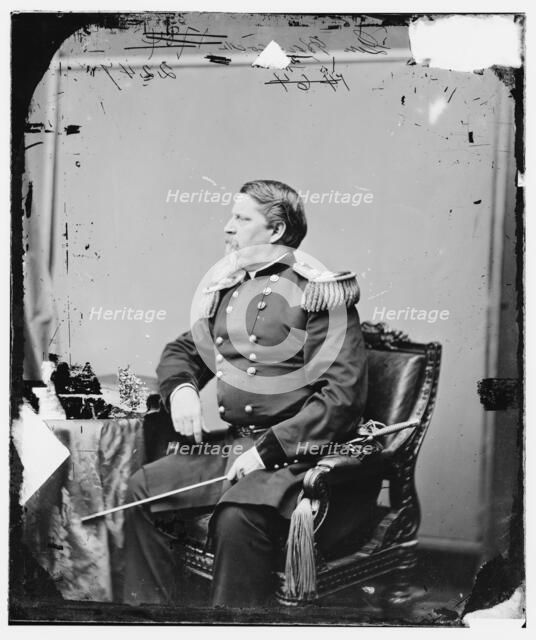 General Winfield Scott Hancock, between 1860 and 1875. Creator: Unknown.