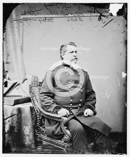 General Winfield Scott Hancock, US Army, between 1860 and 1875. Creator: Unknown.