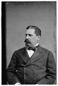 General William B. Hazen (not in uniform), between 1870 and 1880. Creator: Unknown