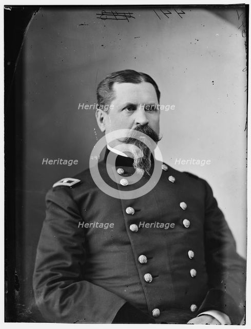 General William B. Hazen, US Army, between 1870 and 1880. Creator: Unknown.