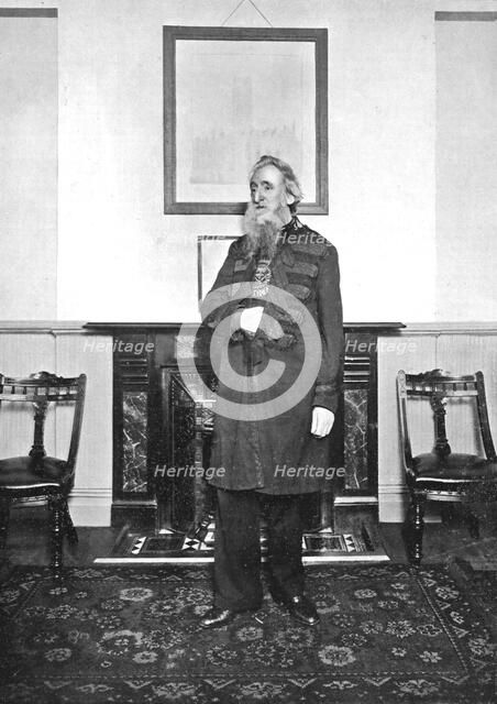 'General' William Booth, evangelical social worker and founder of the Salvation Army, 1903. Artist: Unknown