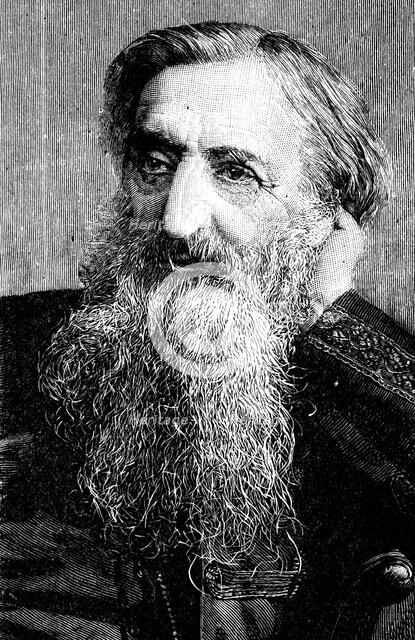 'General' William Booth, evangelical social worker and founder of the Salvation Army, 1894. Artist: Unknown