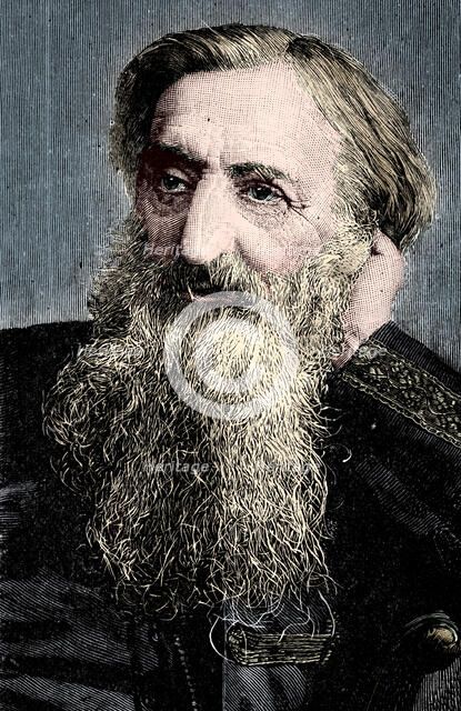 'General' William Booth, evangelical social worker and founder of the Salvation Army, 1894. Artist: Unknown.