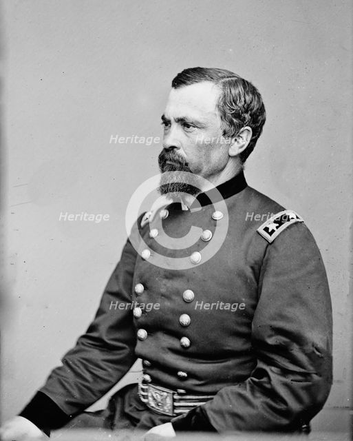 General William H. Emory, US Army, between 1855 and 1865.  Creator: Unknown.