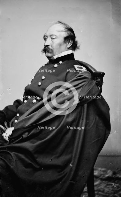 General William H. French, US Army, between 1855 and 1865. Creator: Unknown.