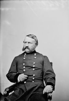 General William Hemsley Emory, US Army, between 1855 and 1865. Creator: Unknown