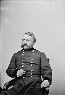 General William Hemsley Emory, US Army, between 1855 and 1865. Creator: Unknown
