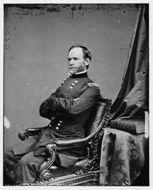 General William T. Sherman, US Army, 1869. Creator: Unknown