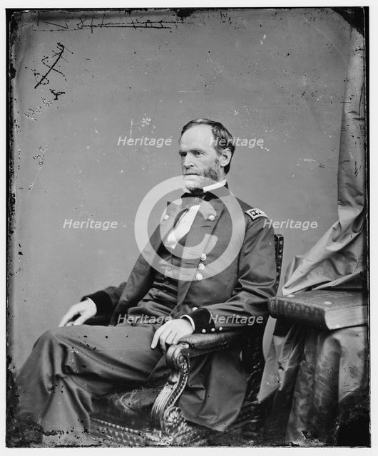 General William T. Sherman, US Army, 1869. Creator: Unknown.