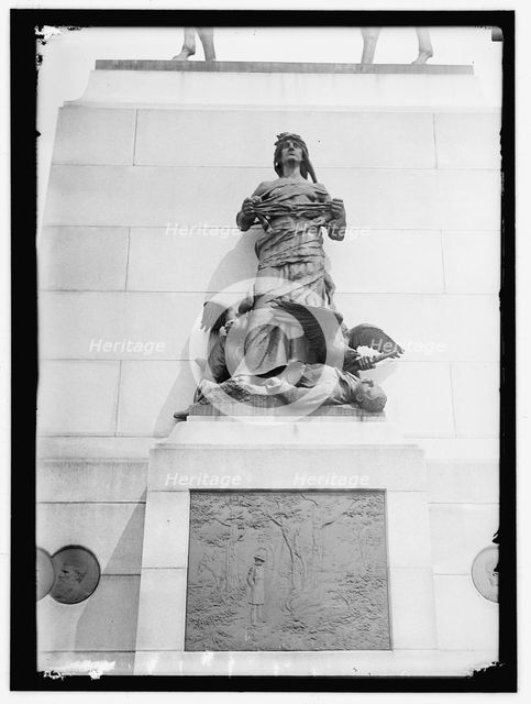 General William Tecumseh Sherman Monument, Washington, D.C., between 1913 and 1917. Creator: Harris & Ewing.