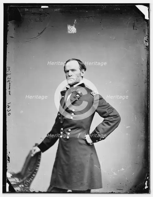 General William Tecumseh Sherman, US Army, 1869. Creator: Unknown.