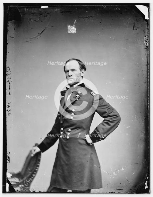 General William Tecumseh Sherman, US Army, 1869. Creator: Unknown.