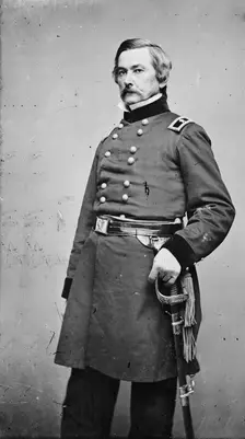 General Willis A. Gorman, US Army, between 1855 and 1865. Creator: Unknown