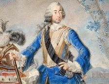 General with armour, ducal hat and helmet, 1720/1740. Creator: Unknown