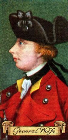 General Wolfe, taken from a series of cigarette cards, 1935