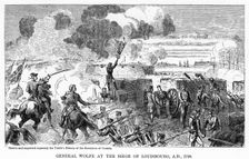 General Wolfe at the Siege of Louisbourg, AD 1758 (1877)
