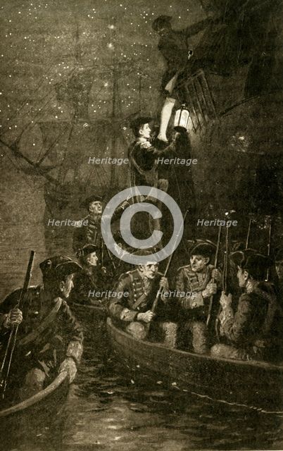 'General Wolfe's Attack on Quebec', (1902). Creator: Unknown.
