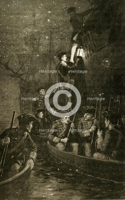 'General Wolfe's Attack on Quebec', (1902). Creator: Unknown.