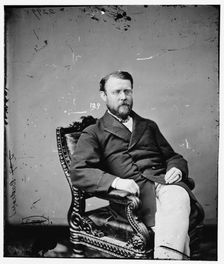 General Adam Badeau, between 1860 and 1875. Creator: Unknown