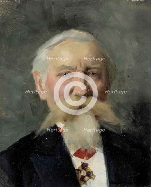 General Albert Westermarck, 1880-1885. Creator: Helena Westermarck.