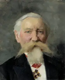 General Albert Westermarck, 1880-1885. Creator: Helena Westermarck