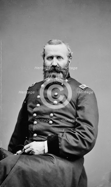 General Alexander Hays, between 1855 and 1865. Creator: Unknown.