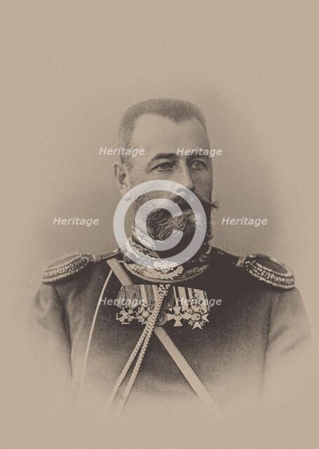 General Alexander Nikolaevich Poretsky (1855-1917). Creator: Anonymous.