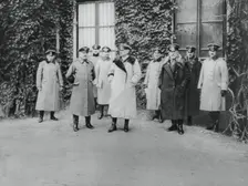 General Alexander von Kluck and other officers, World War I, 1915