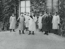 General Alexander von Kluck and other officers, World War I, 1915