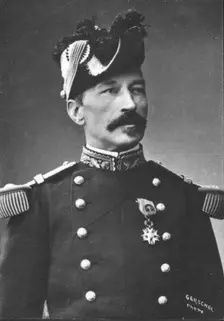 General Andre c1893. Artist: Aaron Gerschel