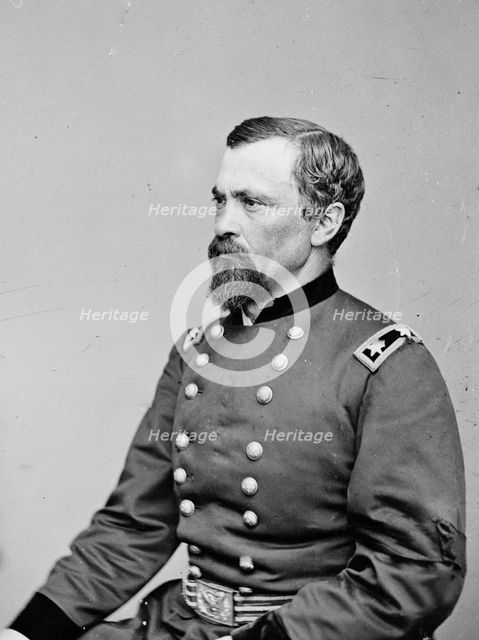 General August Valentine Kautz, US Army, between 1855 and 1865. Creator: Unknown.