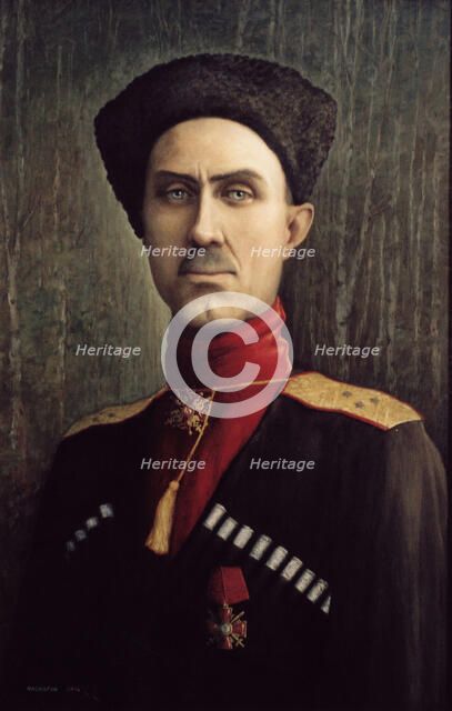 General Baron Pyotr Nikolayevich Wrangel, 2004. Artist: Masalygin, Sergey Lvovich  