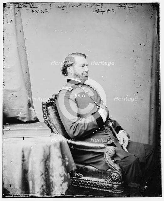 General Benjamin William Brice, between 1860 and 1875. Creator: Unknown.