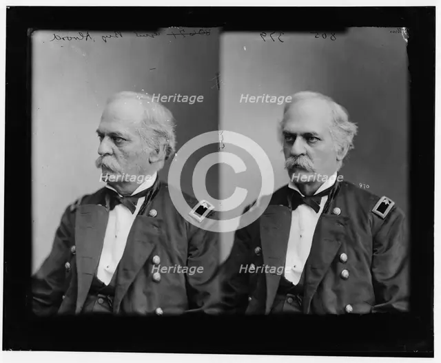 General Benjamin Alvord, 1865-1880. Creator: Unknown.