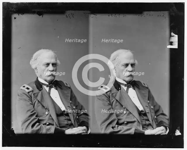General Benjamin Alvord, 1865-1880. Creator: Unknown.