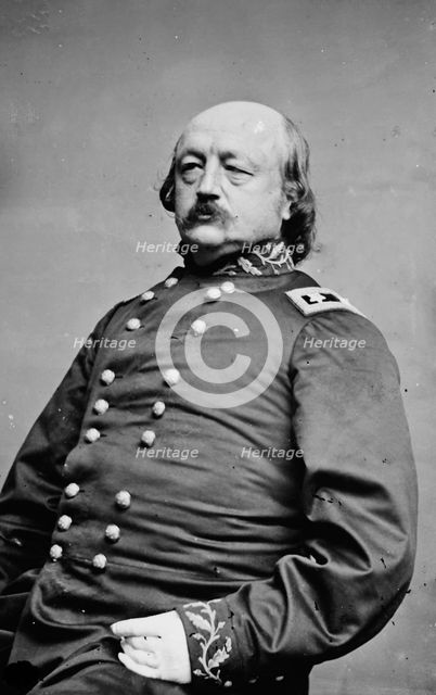 General Benjamin Franklin Butler, between 1855 and 1865. Creator: Unknown.