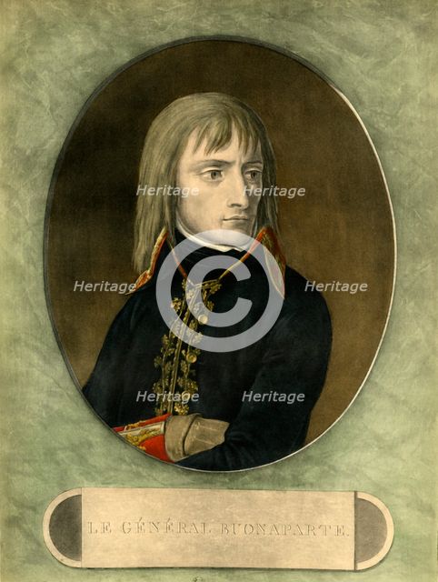 General Bonaparte, 1798, (1921). Creator: Pierre Michel Alix.