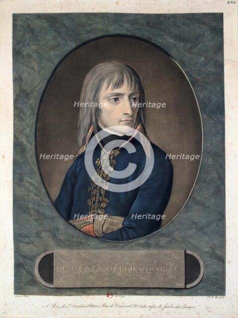 'General Bonaparte', 1798. Artist: Unknown