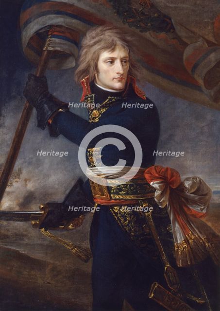 'General Bonaparte at Arcole, 17 November 1796', (c1797). Artist: Antoine-Jean Gros