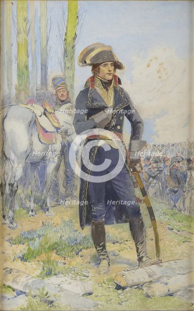 General Bonaparte during the Italian campaign.