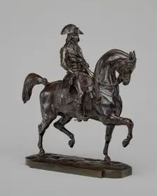 General Bonaparte on Horseback, model c. 1838, cast after 1847. Creator: Antoine-Louis Barye