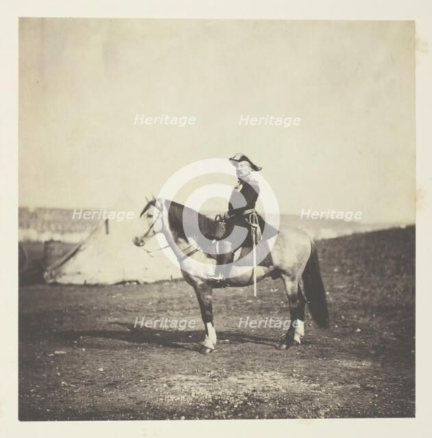 General Bosquet, 1855. Creator: Roger Fenton.