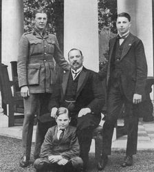 General Botha and his three sons 1914