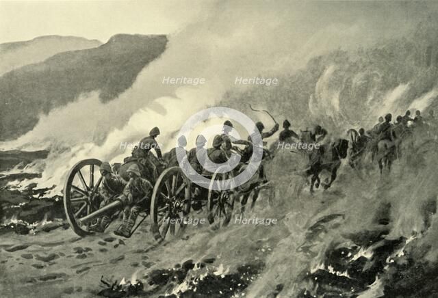 'General Buller's Advance: Pursuing the Boers After the Fight on Helpmakaar Heights', 1901. Creator: J Nash.