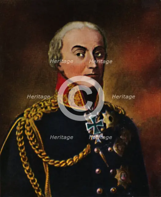 'General Bülow von Dennewitz 1755-1816. - Gemälde von Gebauer', 1934. Creator: Unknown.