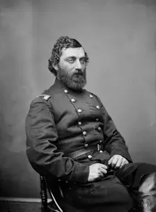 General C.A. Johnson, U.S.A., between 1855 and 1865. Creator: Mathew Brady