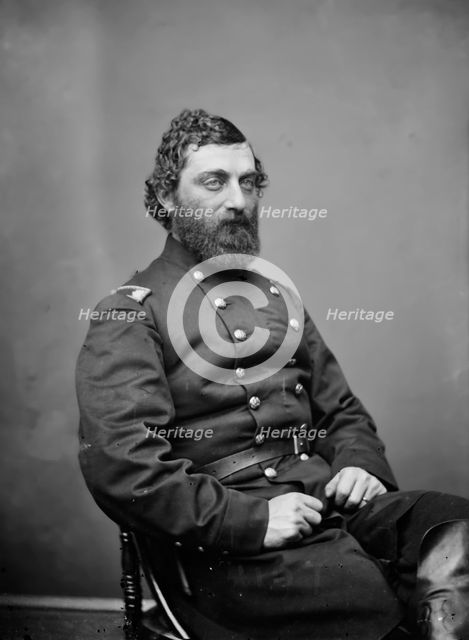 General C.A. Johnson, U.S.A., between 1855 and 1865. Creator: Mathew Brady.
